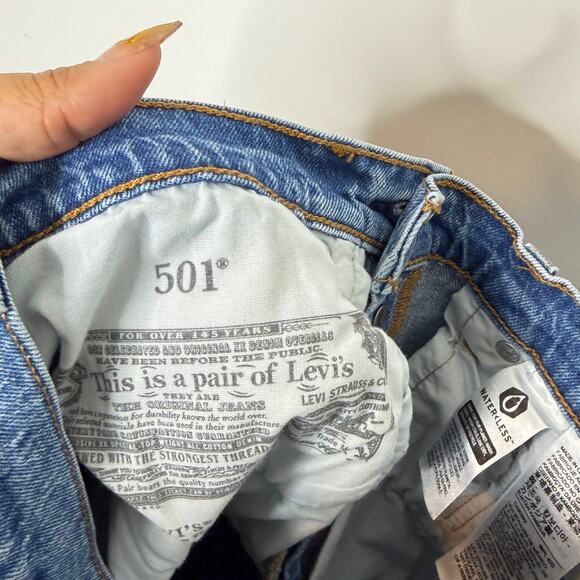 LEVI'S | 501 Original Fit Button Fly Jeans | 26 - Picture 6 of 8